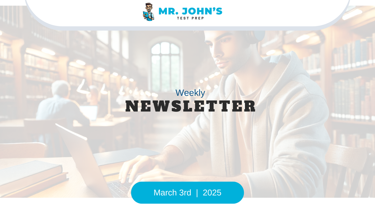 SAT Tips for March 8th ☑