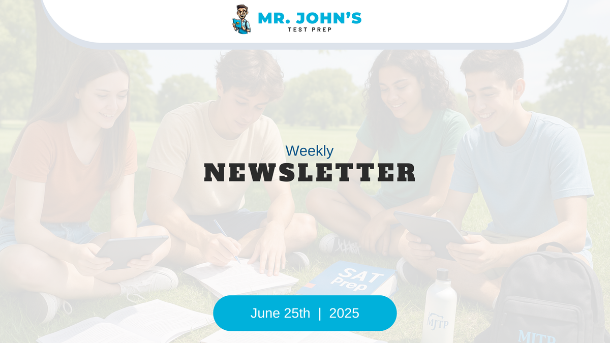 Summer SAT Bootcamp Launch!