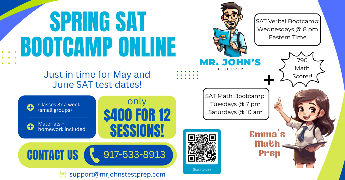 Spring SAT Bootcamp 2026