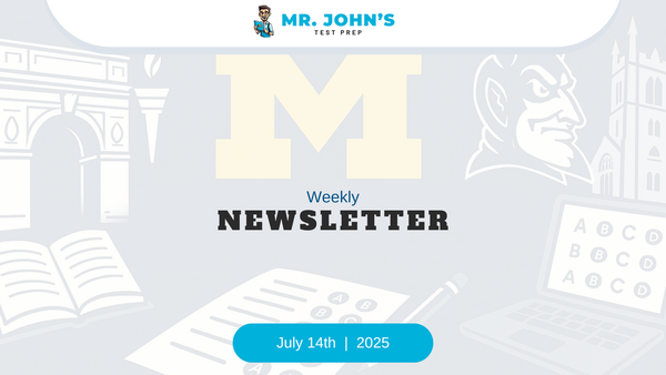 UMich Implementing Early Decision 2026 + Final Week of Bootcamp