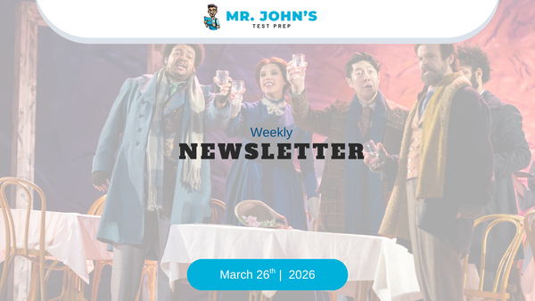 La Bohème, Decision Week, and March SAT Scores Friday