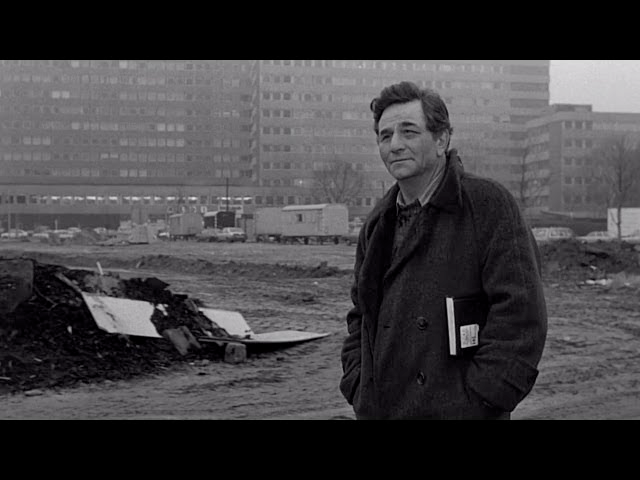 Still from Wings of Desire with Columbo in Berlin