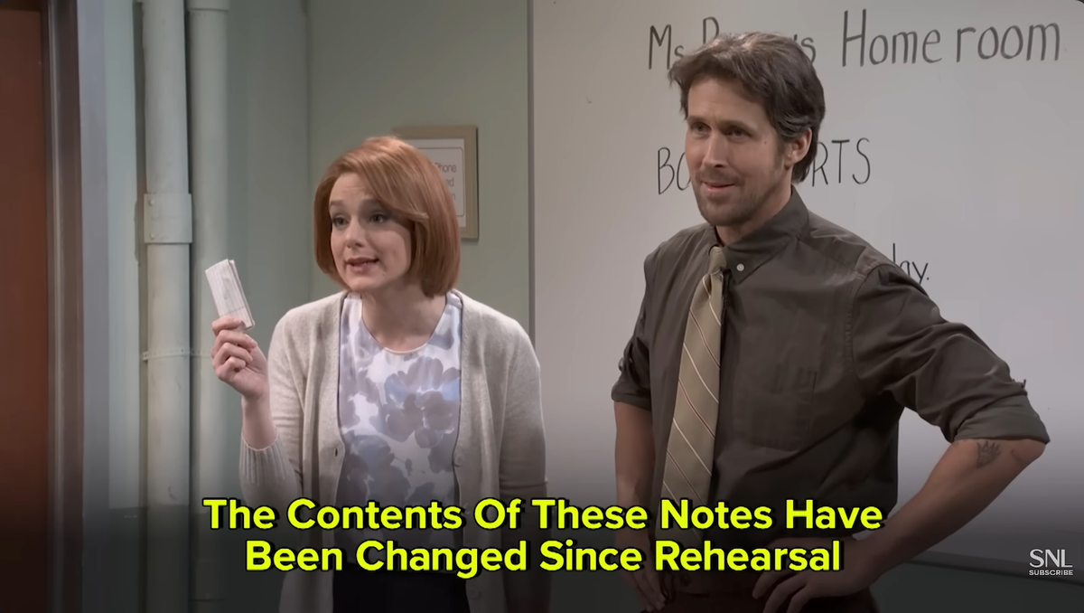 'SNL' Didn't Break Its 'No Breaking' Rule — It Brilliantly Gamified It