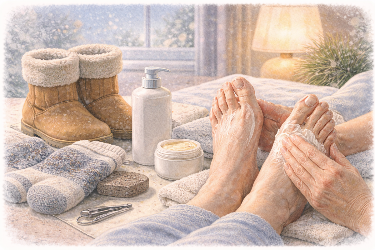 7 Winter Foot Care Hacks for Diabetes