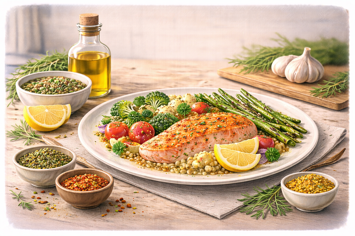 5 Simple & Satisfying Low-Sodium Meals for Diabetes Control