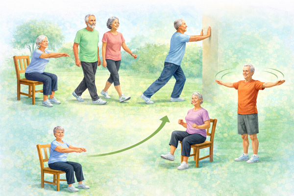 5 Simple Exercises to Control Blood Sugar After 50