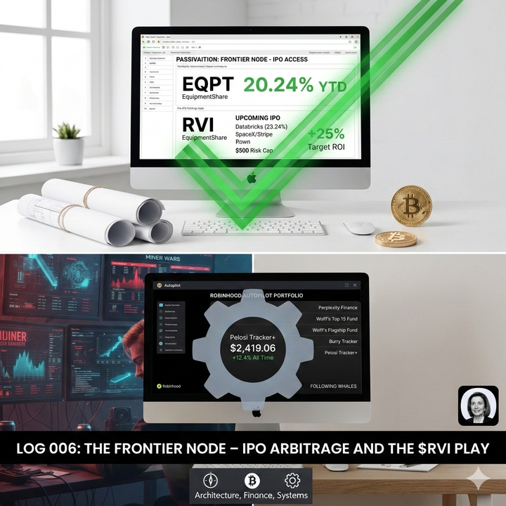 Log 006: The Frontier Node – IPO Arbitrage and the $RVI Play