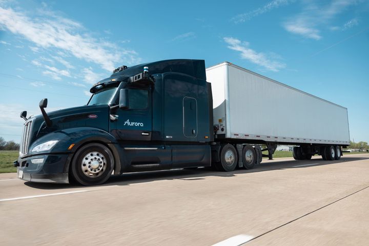 Aurora's autonomous trucks to launch in April