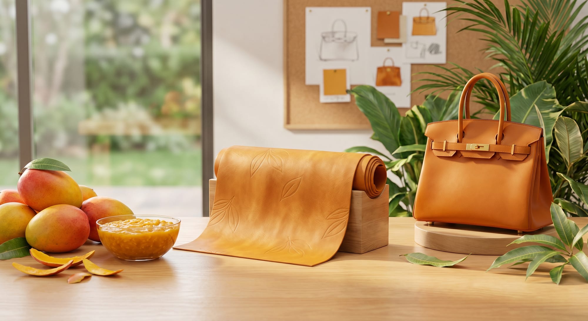 Mango Leather: The Future of Plant-Based Textiles