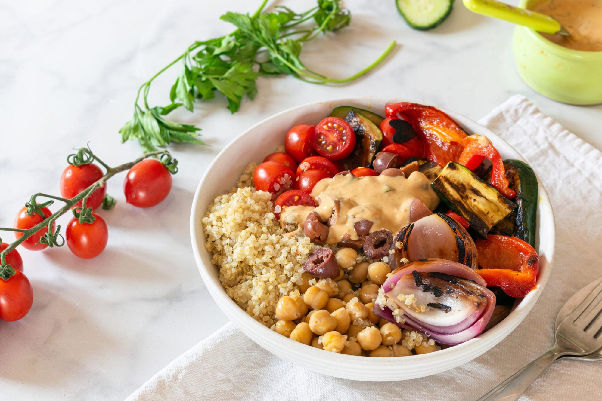 The Mediterranean Glow Bowl: A Fresh Take on Plant-Based Living