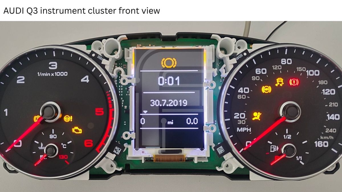 AUDI Q3 NEC+24C64 OBD2 instrument cluster programming