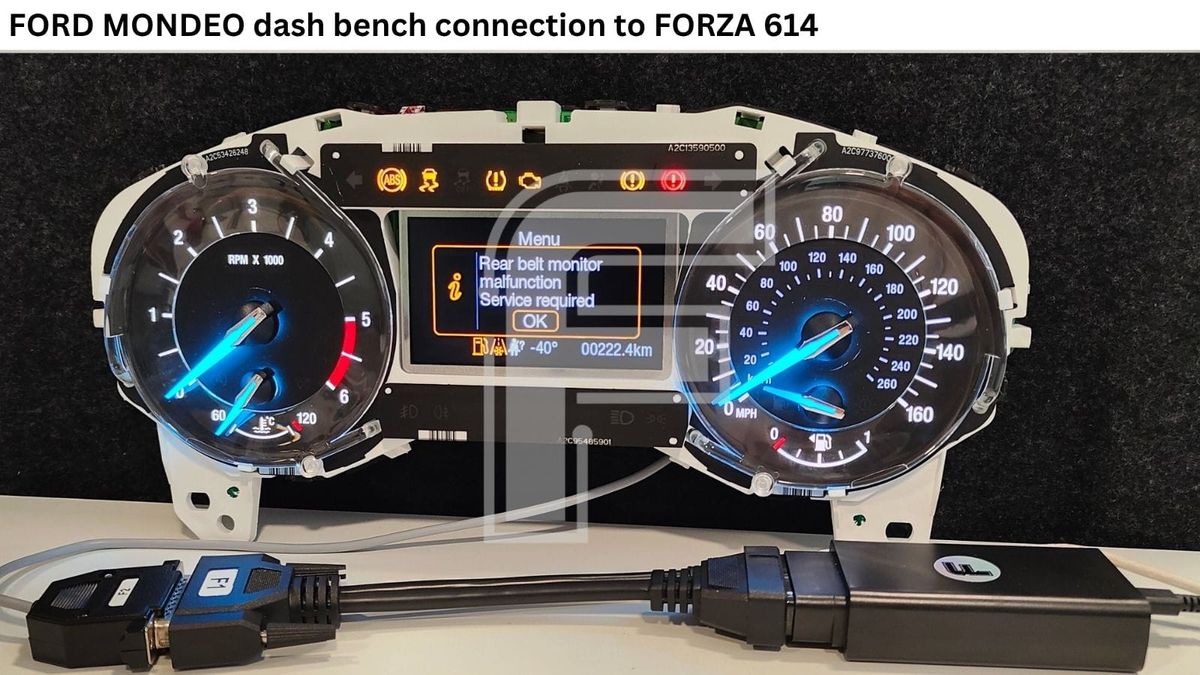 Ford Mondeo Instrument Cluster SPC5606 Bench & OBD2 solution