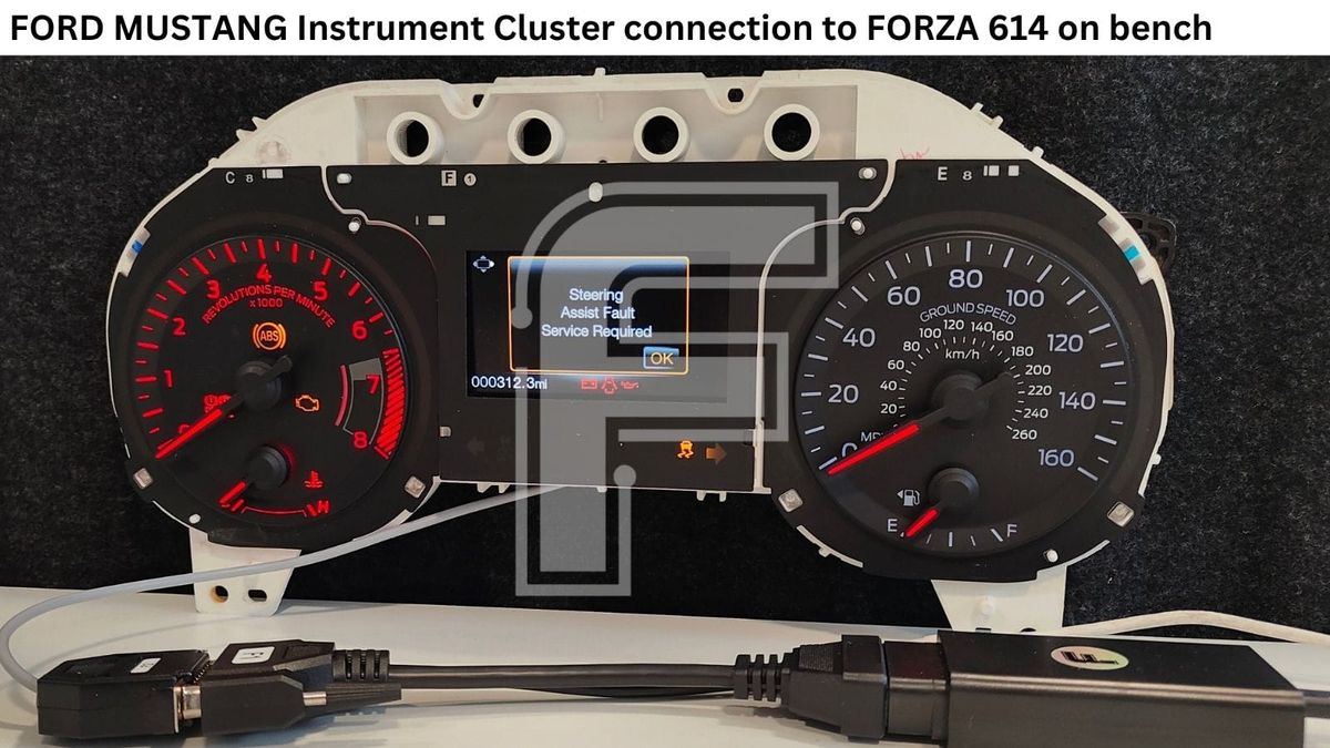 Ford Mustang (2015-2018) Instrument Cluster Repair & Programming: SC667221 + 93C86 Guide