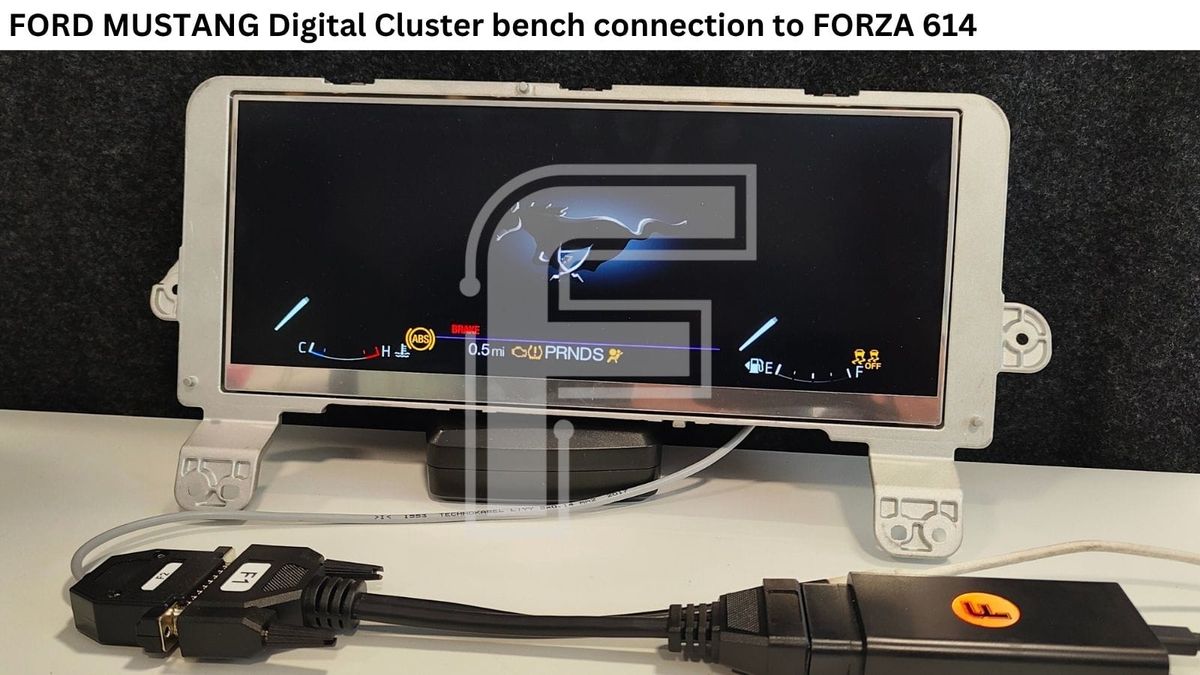 Ford Mustang Full Digital Cluster Guide: SPC5645 + 24C32 Programming