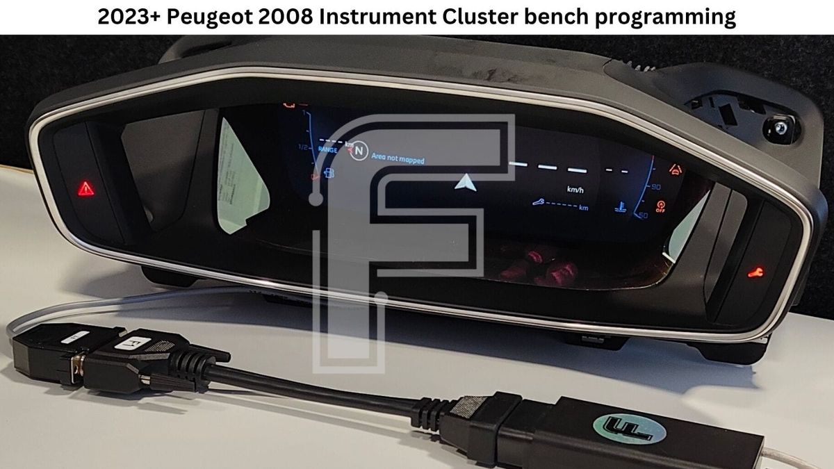 Peugeot 2008 Visteon R5F10D Instrument Cluster  New SW added into FORZA 614