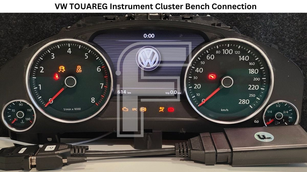 VW Touareg 7P 95320 Dashboard now supported by FORZA 614