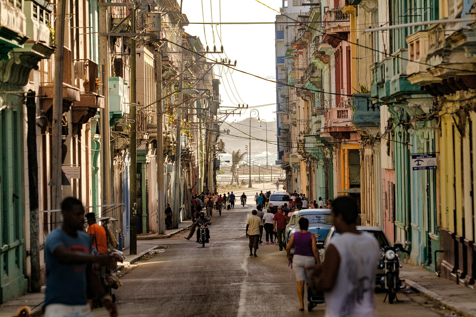 View to Malecón, Havanna, Kuba