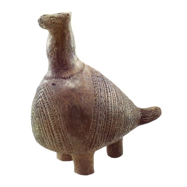 Vucedol Culture ceramic dove from Vucedol Site, Eastern Croatia 