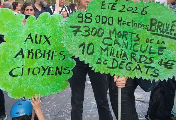 "We want to live." France climate protests denounce government  inaction.