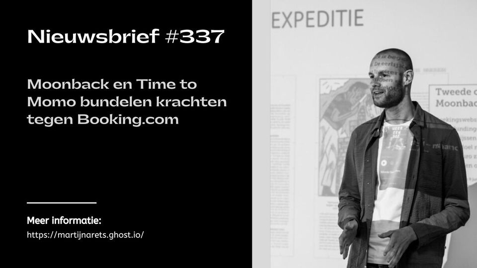 Moonback en Time to Momo bundelen krachten tegen Booking.com