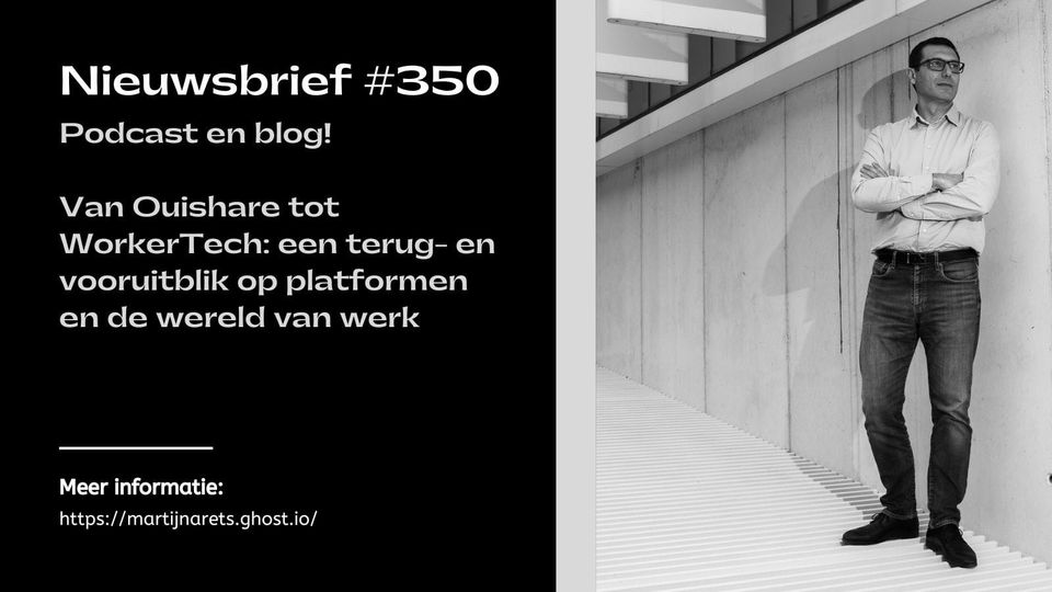 Van Ouishare tot WorkerTech: een terug- en vooruitblik op platformen en de wereld van werk
