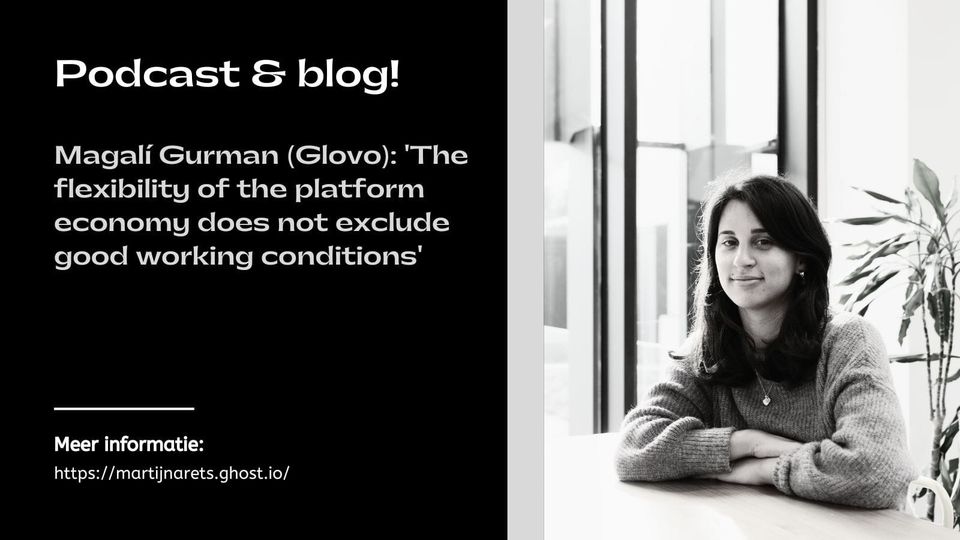 Magalí Gurman (Glovo): 'The flexibility of the platform economy does not exclude good working conditions'