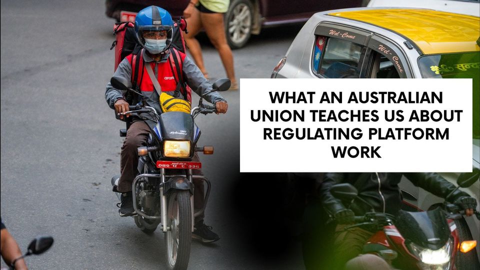 What an Australian union teaches us about regulating platform work