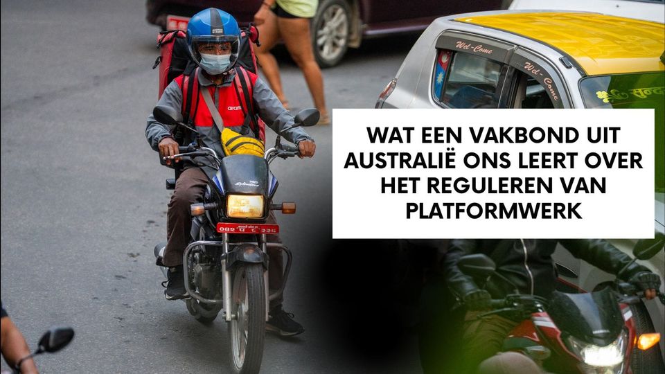 Wat een vakbond uit Australië ons leert over het reguleren van platformwerk