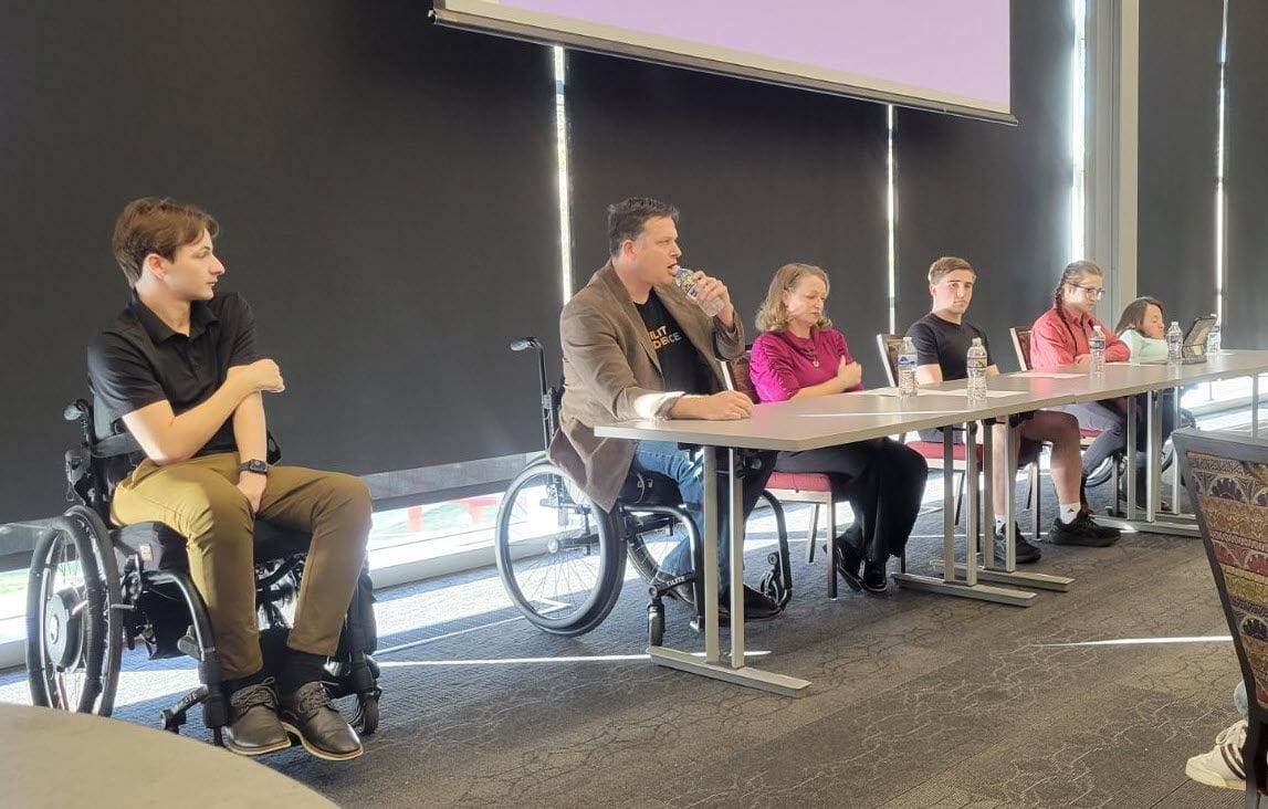 Panel discussion for Disability Employment Awareness Month at Ohio State University