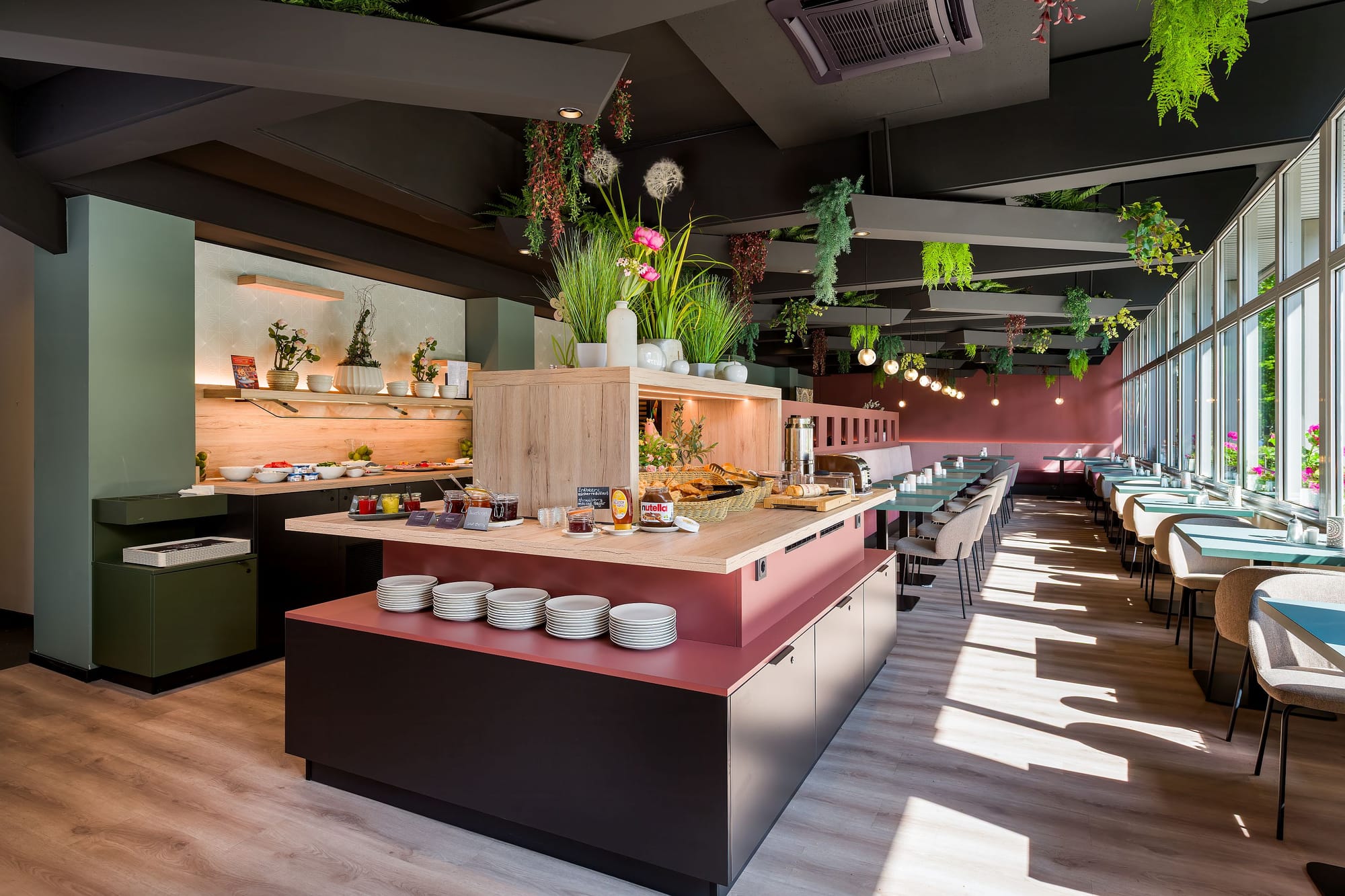 The modernization aims to create a greater fusion of the lobby, lounge areas, and dining facilities.