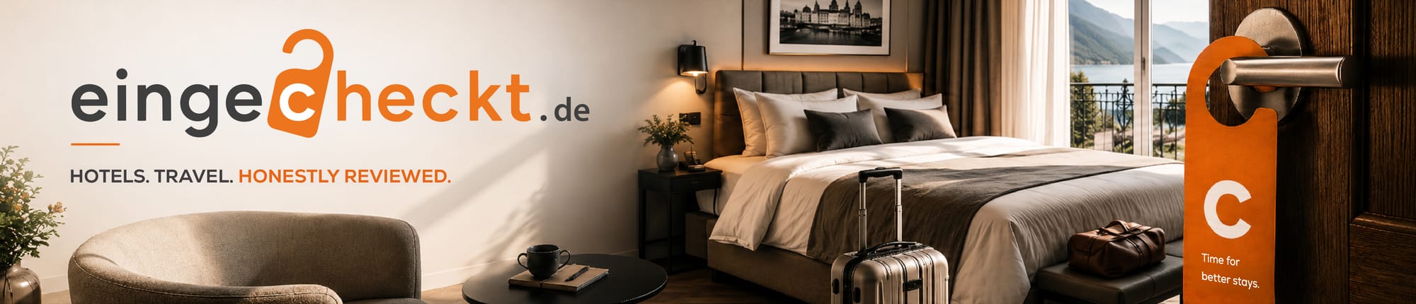 eingecheckt.de — Hotels. Travel. Honestly Reviewed.