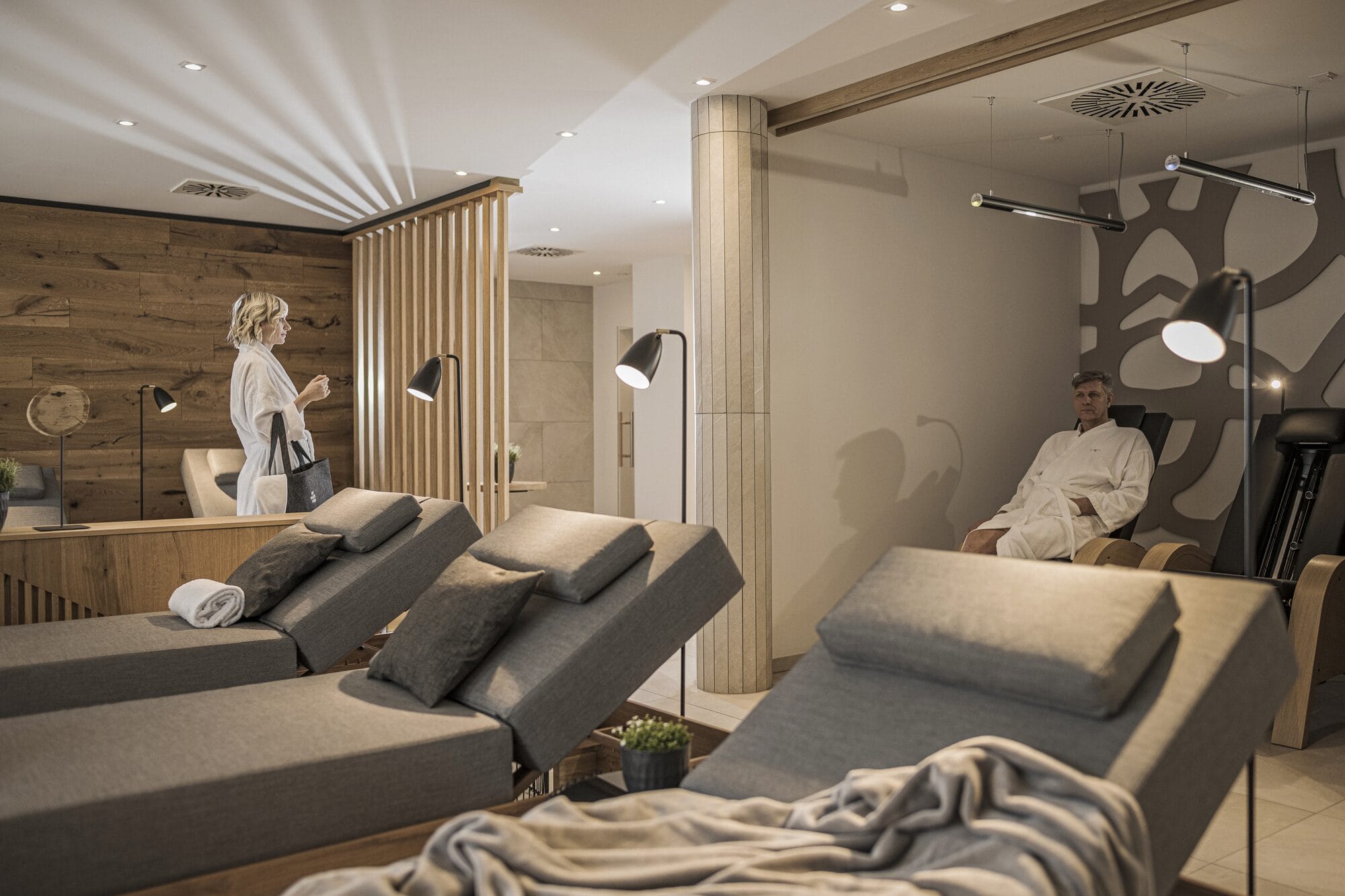 Ruhebereich im Spa des MY MAYR MED Resorts