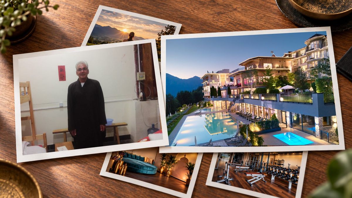 Vom einfachen Klosterzimmer zum Fünf-Sterne-Hotel: Peter Mayers Erfahrungen im Shaolin-Kloster 2011 prägten später die Philosophie des Panorama Royal in Tirol.