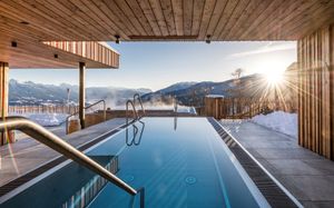 Winterlicher Traumblick ©Hotel Tratterhof