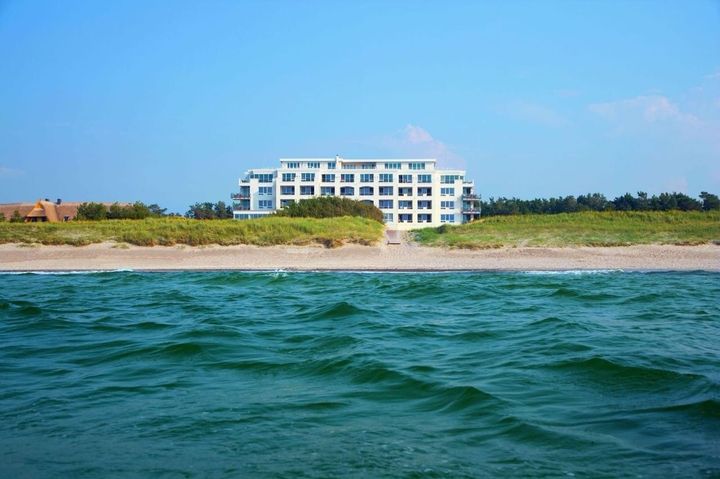Strandhotel Dünenmeer in Dierhagen on Germany's Baltic coast. Surrounded by the sea, dunes and coastal woodland, the hotel has redefined its identity following an extensive renovation.