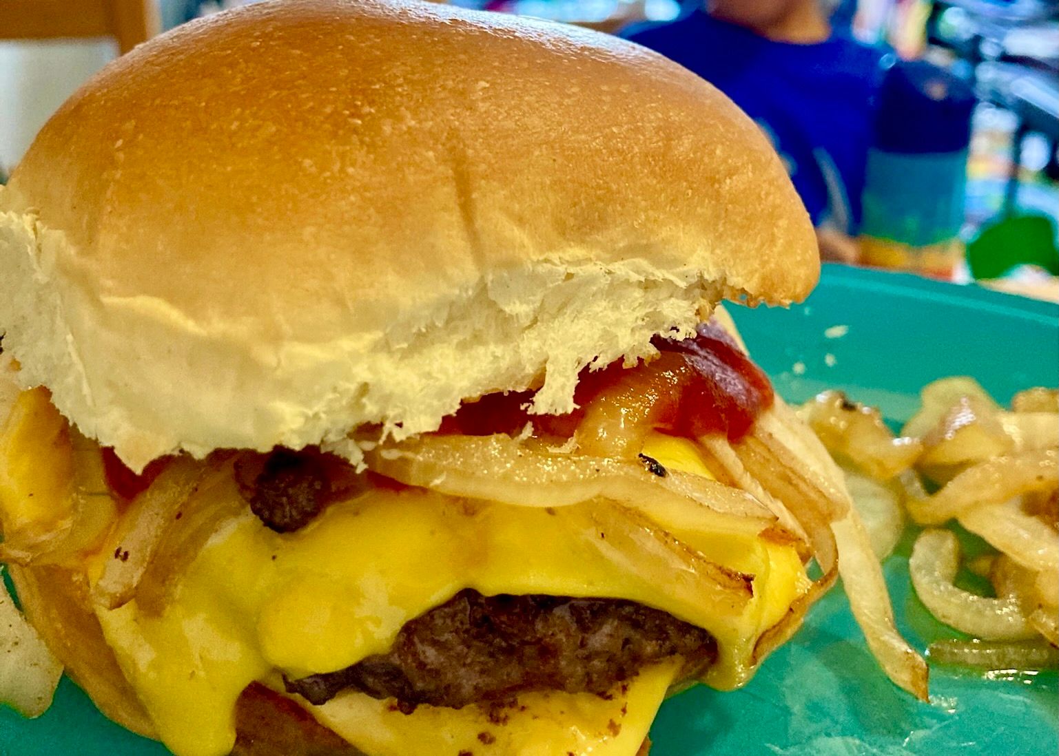 Cheeseburger inspired by In-N-Out Animal Style