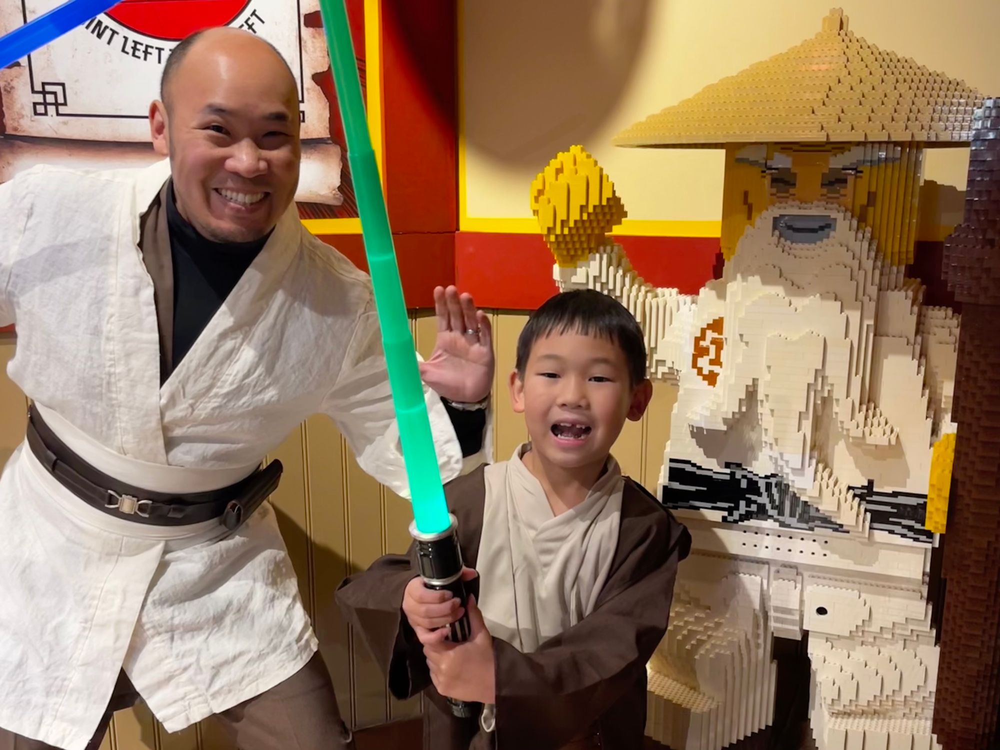 Jedi Knights at LEGOLAND Brick-Or-Treat