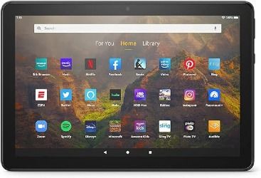 All-new Amazon Fire HD 10 tablet, built for relaxation, 10.1" vibrant Full HD screen, octa-core processor, 3 GB RAM, latest model (2023 release), 32 GB, Black