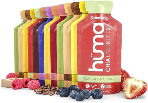 Huma Chia Energy Gels - Stomach Friendly and All-Natural