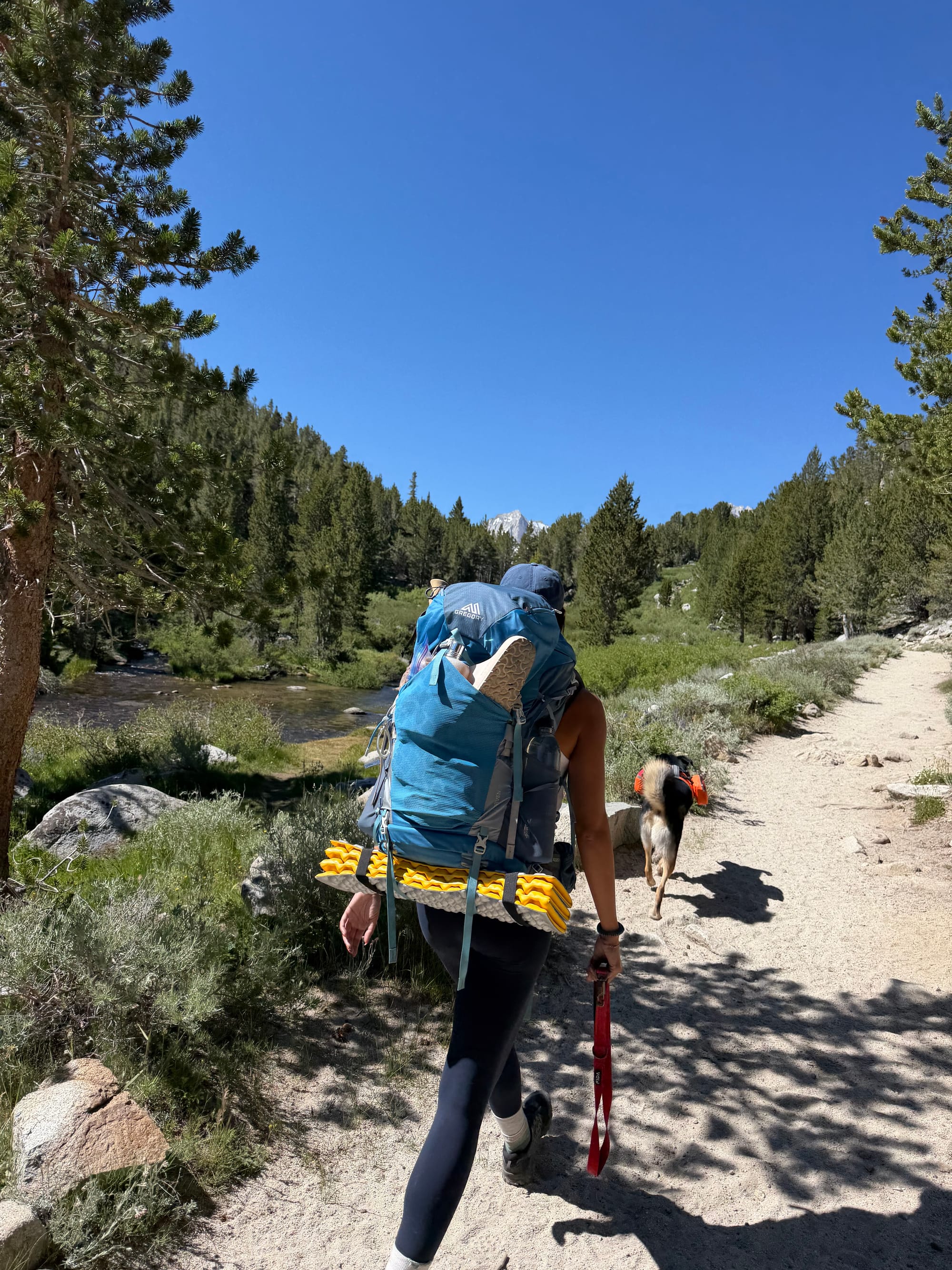 Little Lakes Valley from the Mono Pass trail, Eastern Sierra