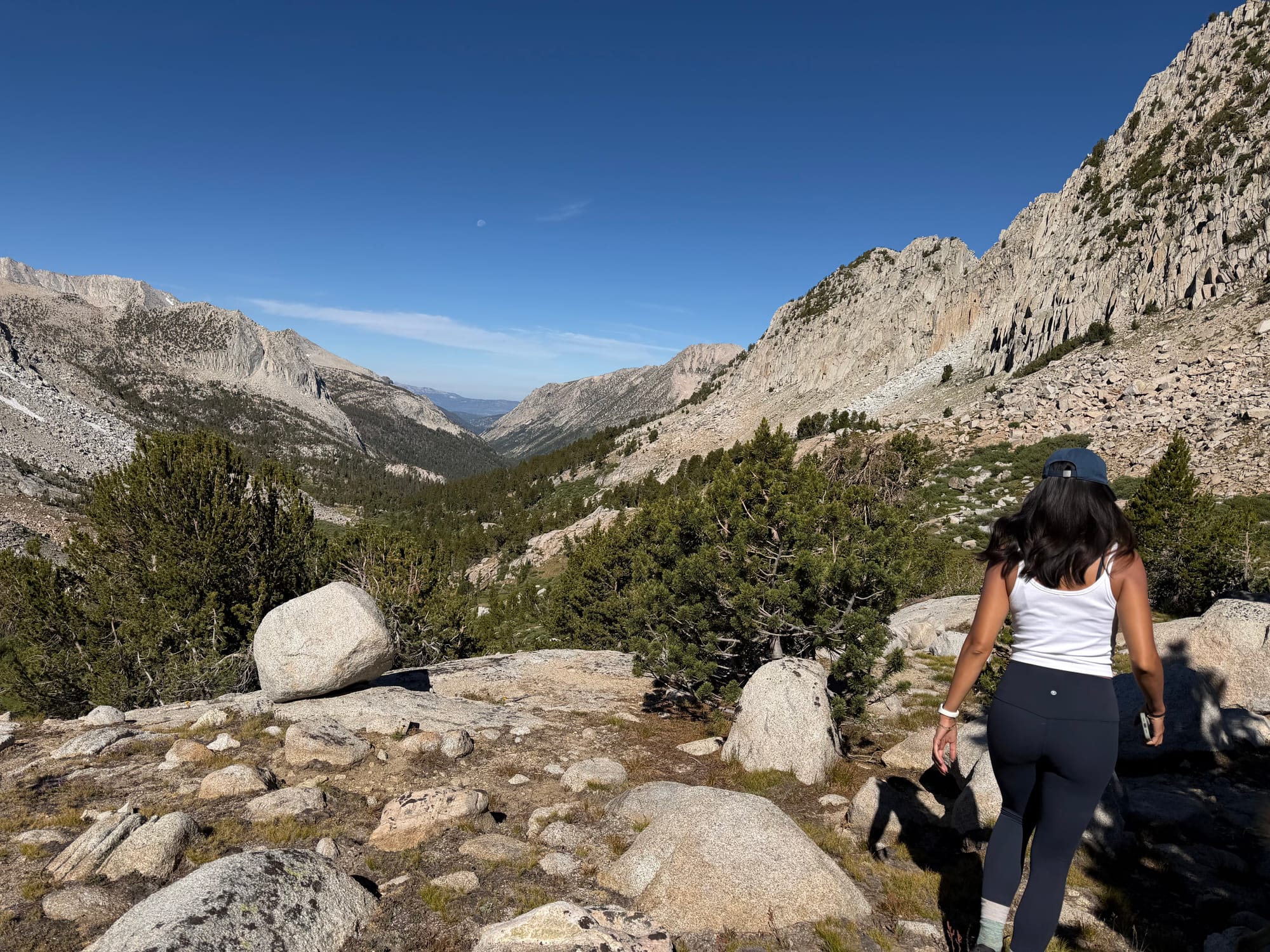 View down Mono Creek canyon from Golden Creek
