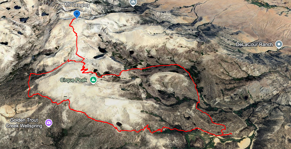 Mt. Langley — Inyo NF — August 2024