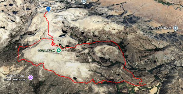 Mt. Langley — Inyo NF — August 2024