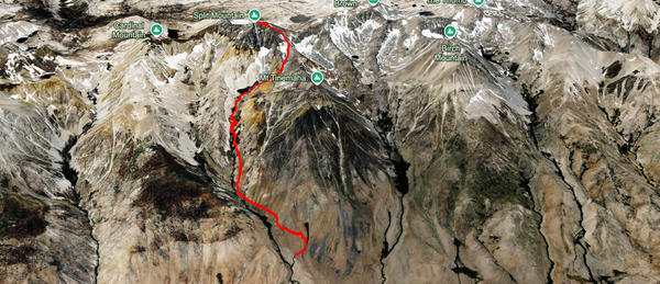 Split Mountain —John Muir Wilderness — June 2026
