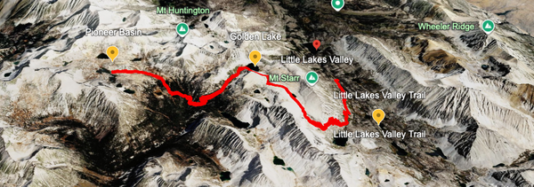 Pioneer Basin & Golden Lake via Mono Pass — July 2026