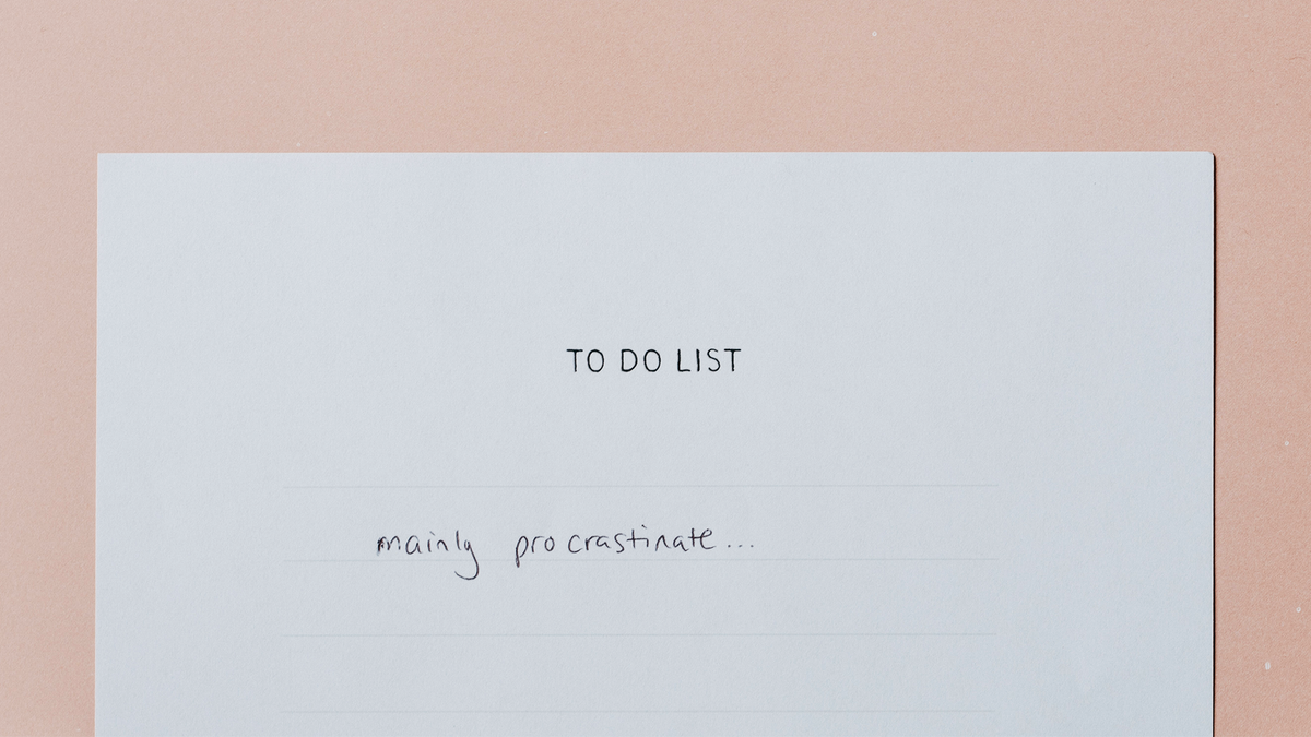 The procrastination epidemic: How to stop the spread￼