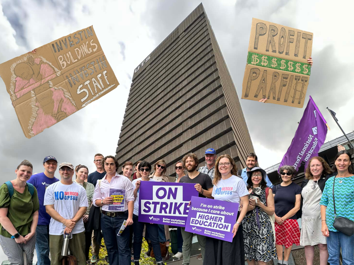 UTS staff strike back