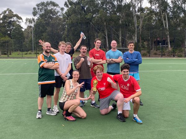 Students smash staff in soccer showdown