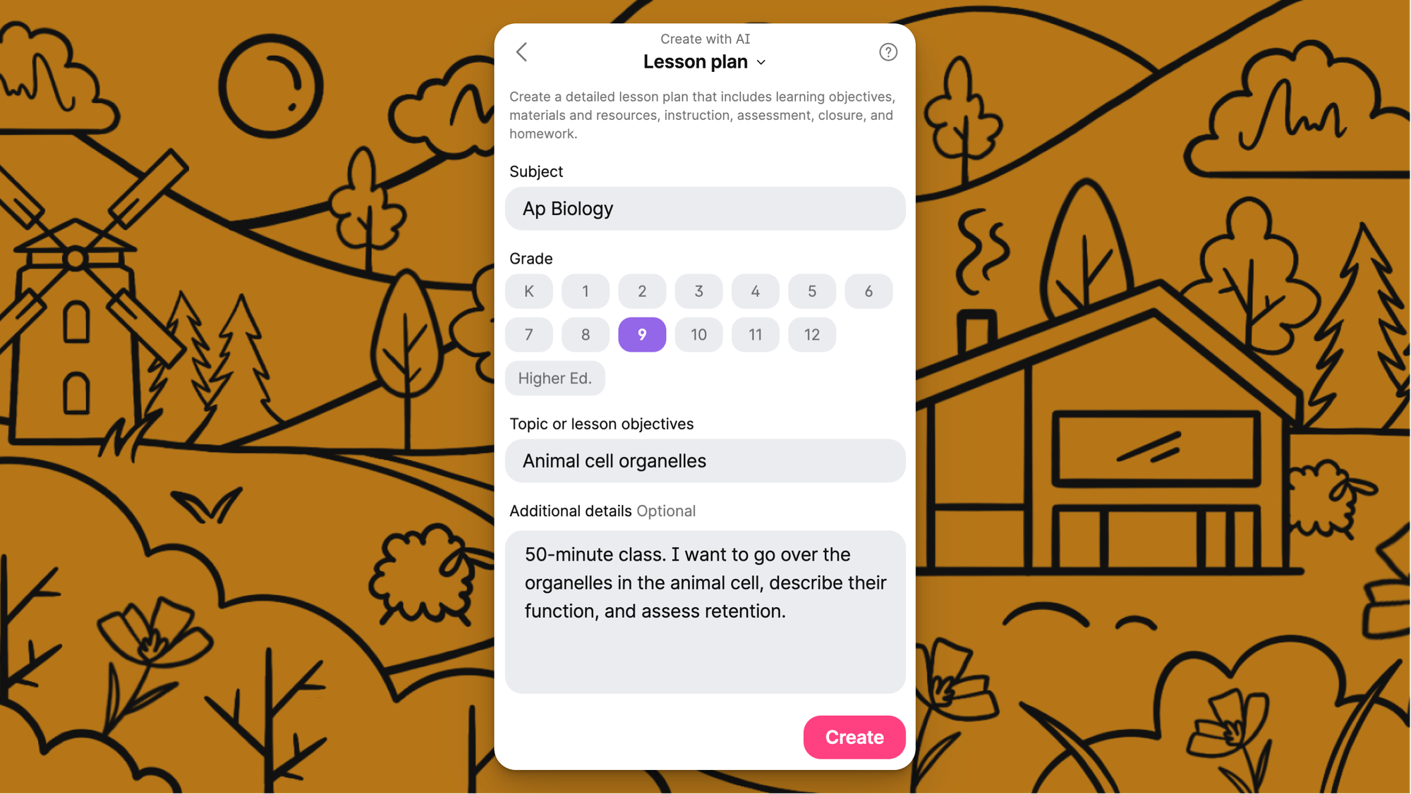 The Magic Padlet panel