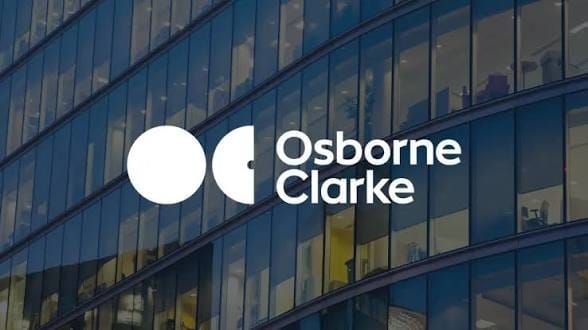 Osborne Clarke logo in white